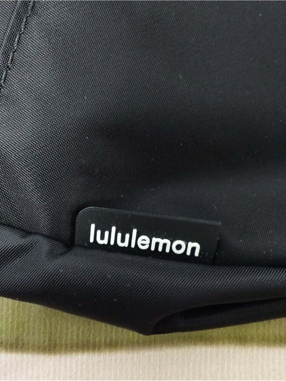 lululemon athletica Black Crossbody Messenger Bag with Gold Accents - Picture 6 of 7